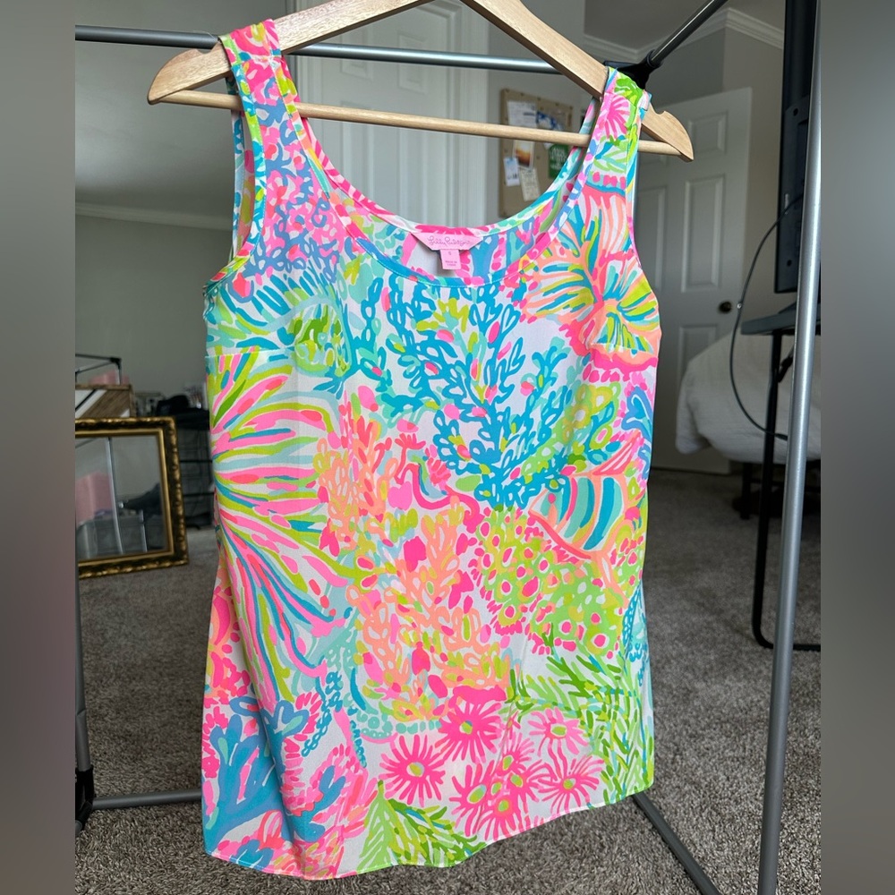 Lilly Pulitzer Silk Tank